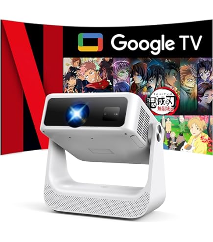 Amazon.co.jp: プロジェクター 4K 小型【Netflix公式ライセンス & 超